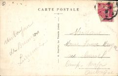 CPA Briancon Vue generale Les Forts et la Croix de Bretagne 