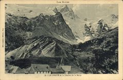 CPA La Grave et le Chaine de la Meije 
