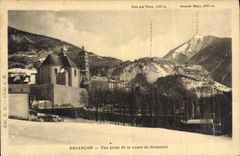 CPA Briancon Vue prise de la route de Grenoble 