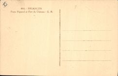 CPA Briancon Porte Pignerol et Fort du Chateau 