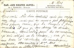 CPA Briancon Le Pont Baldy 