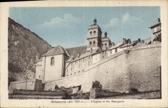 CPA Briancon L'Eglise et les Remparts 