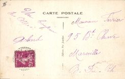 CPA Briancon Ville plus elevee de l'Europe Vallee de Fontchristiane et Ste Catherine 