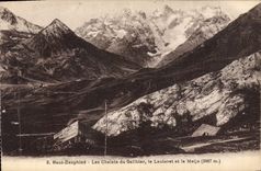 CPA Haut Dauphine Les Chalets du Galibier le Lautaret et la Meije 