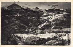 CPA Chantemerle et Villar Late Hautes Alpes Les pistes de Serre Chevallier et de Serre Ratier 