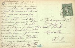 CPA Embrun La Durance et le Roc A gauche Montagnes de Chateauroux au fond celles de St Crepin
