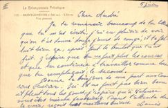 CPA Montgenevre L'Hiver Vue generale 