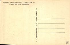 CPA Dauphine Route des Alpes La Grave la Meije et ses glaciers 