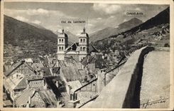 CPA Briancon Le Clocher et les toits vus du chemin de ronde 