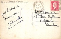 CPA Briancon Le Clocher et les toits vus du chemin de ronde 