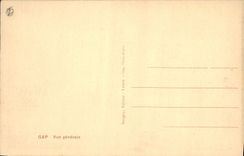 CPA Gap Vue generale 