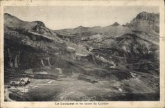 CPA Le Lautaret et les lacets du Galibier 