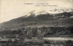 CPA Embrun Vue de dessous le Roc Au dessus Le Mont Guillaume 