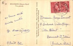 CPA Briancon Hautes Alpes Vue generale 