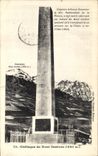 CPA Obelisque du Mont Genevre 