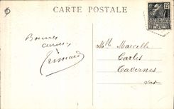 CPA Obelisque du Mont Genevre 