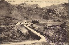 CPA Le Lautaret Hotel Route Nationale de Grenoble a Briancon 