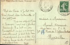 CPA Briancon Le Pont d'Asfeld au dessus de la Durance 