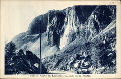 CPA Route du Lautaret Cascade de la Pisse 