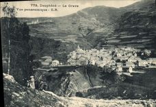 CPA Dauphine la Grave vue panoramique 