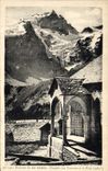 CPA Environs de la Grave Chapelle des Terrasses et le Meije 