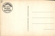 CPA La Meije vue de l'eglise du Chazelet 