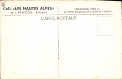 CPA Les Hautes Alpes Briancon la Petite Gargouille et la Croix de Toulouse 