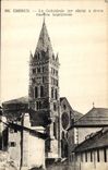 CPA Embrun la Cathedrale Xi siecle a droite Caserne Lapeyrouse 