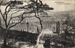CPA Marseille a Travers les Pins 