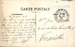 CPA Marseille a Travers les Pins 