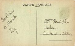 CPA Marseille Basilique de N D de la Garde 