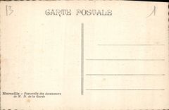 CPA Marseille Passereile des Ascenseurs de Notre Dame de la Garde 