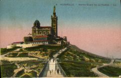 CPA Marseille Notre Dame de la Garde 
