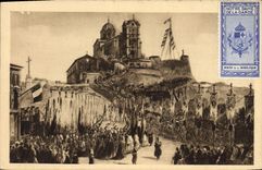 CPA Marseille N D de la Garde Procession de l'Inauguration le 5 Juin 1864 