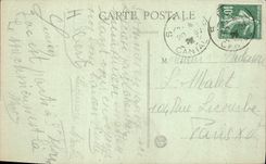 CPA Le Cantal Pittoresque Chateau du Saillans XVI siecle Cote S I pres Sr Flour
