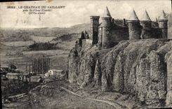 CPA Le Chateau du Saillans pres St Flour Cantal XVI siecle 