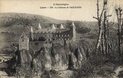 CPA L'Auvergne Cantal Le Chateau du Sailhans 