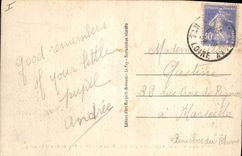 CPA Le chateau du Saillant pres Saint Flour Cantal Facade Sud XVI siecle