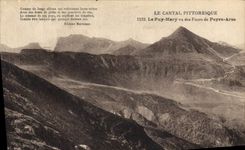 CPA Le Cantal Pittoresque le Puy Mary vu des Fours de Peyere Arse 