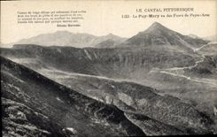 CPA Le Cantal Pittoresque le Puy Mary vu des Fours de Peyre Arse 