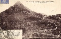 CPA Le Puy Mary le Pas de Peyrol et la Route du Murat a Salers 