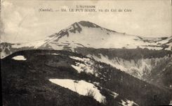 CPA L'Auvergne Cantal le Puy Mary vu du Col de Cere 