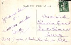 CPA L'Auvergne Puy de Dome Tournoel les Ruines Cote Nord