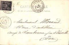 CPA Interieur du Chateau de Tournoel Auvergne 