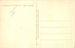 CPA Le Chateau de Tournoel Dessin Clementel 