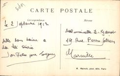 CPA Vaux de Cernay Bois des Marechaux un Sentier dans les Fougeres