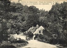 CPA Vallee de Chevreuse Vaux de Cernay S et O Moulin et le Chemin des Cascades 