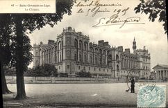 CPA Saint Germain en Laye le Chateau 