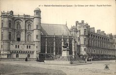 CPA Saint Germain en Laye le Chateau XVI siecle Facade Sud Ouest 