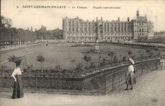 CPA Saint Germain en Laye le Chateau Facade Septentrionale 
